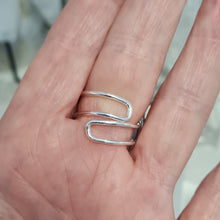 Load image into Gallery viewer, Amethyst Stalactite Slice Ring