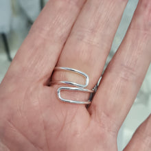 Load image into Gallery viewer, Amethyst Stalactite Slice Ring