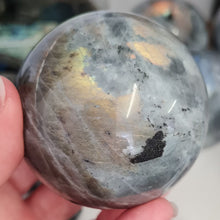 Load image into Gallery viewer, Purple Labradorite Sphere