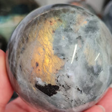 Load image into Gallery viewer, Purple Labradorite Sphere