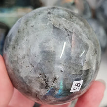 Load image into Gallery viewer, Purple Labradorite Sphere
