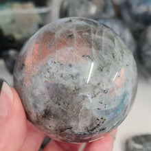 Load image into Gallery viewer, Purple Labradorite Sphere
