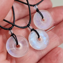 Load image into Gallery viewer, Moonstone Pi, Donut Pendant