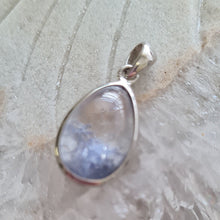 Load image into Gallery viewer, Blue Dumortierite Quartz Sterling Silver Pendant