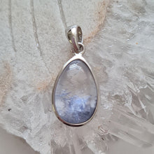 Load image into Gallery viewer, Blue Dumortierite Quartz Sterling Silver Pendant