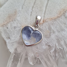 Load image into Gallery viewer, Blue Dumortierite Quartz Sterling Silver Pendant