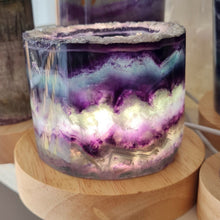 Load image into Gallery viewer, Rainbow Fluorite Lamp