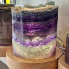 Load image into Gallery viewer, Rainbow Fluorite Lamp