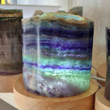 Load image into Gallery viewer, Rainbow Fluorite Lamp