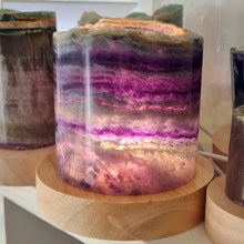 Load image into Gallery viewer, Rainbow Fluorite Lamp