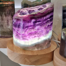 Load image into Gallery viewer, Rainbow Fluorite Lamp
