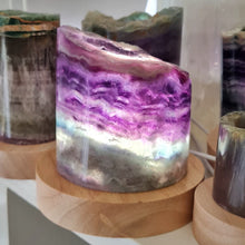 Load image into Gallery viewer, Rainbow Fluorite Lamp