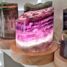 Load image into Gallery viewer, Rainbow Fluorite Lamp