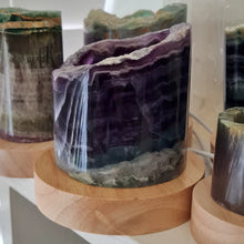 Load image into Gallery viewer, Rainbow Fluorite Lamp