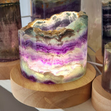 Load image into Gallery viewer, Rainbow Fluorite Lamp