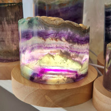 Load image into Gallery viewer, Rainbow Fluorite Lamp