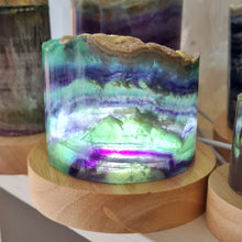 Load image into Gallery viewer, Rainbow Fluorite Lamp