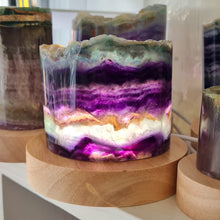 Load image into Gallery viewer, Rainbow Fluorite Lamp