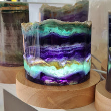 Load image into Gallery viewer, Rainbow Fluorite Lamp