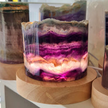 Load image into Gallery viewer, Rainbow Fluorite Lamp