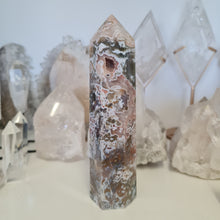 Load image into Gallery viewer, Moss Agate Tower