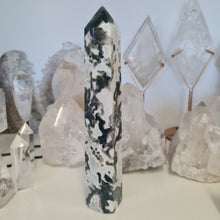 Load image into Gallery viewer, Moss Agate Tower