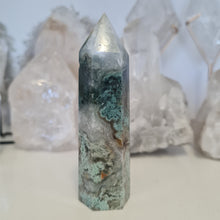 Load image into Gallery viewer, Moss Agate Tower