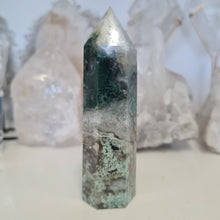 Load image into Gallery viewer, Moss Agate Tower