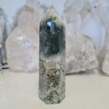 Load image into Gallery viewer, Moss Agate Tower