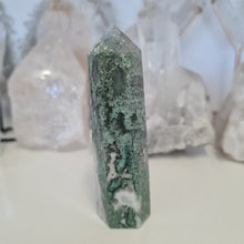 Load image into Gallery viewer, Moss Agate Tower