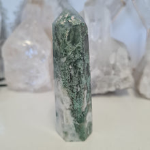 Load image into Gallery viewer, Moss Agate Tower