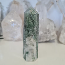 Load image into Gallery viewer, Moss Agate Tower