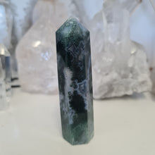 Load image into Gallery viewer, Moss Agate Tower