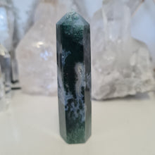 Load image into Gallery viewer, Moss Agate Tower