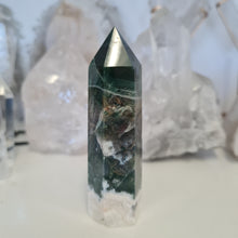 Load image into Gallery viewer, Moss Agate Tower