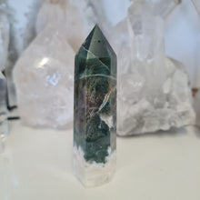 Load image into Gallery viewer, Moss Agate Tower