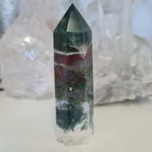 Load image into Gallery viewer, Moss Agate Tower