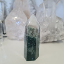 Load image into Gallery viewer, Moss Agate Tower