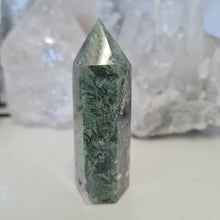 Load image into Gallery viewer, Moss Agate Tower