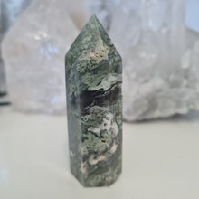 Load image into Gallery viewer, Moss Agate Tower