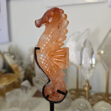 Load image into Gallery viewer, Fire Quartz Seahorse