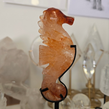 Load image into Gallery viewer, Fire Quartz Seahorse