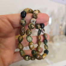 Load image into Gallery viewer, Ocean Jasper Nuggett Bracelet