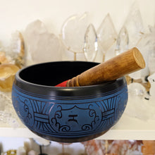 Load image into Gallery viewer, Singing Bowl - Buddha Blue - 16.5 cm