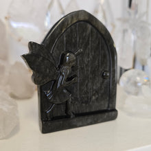 Load image into Gallery viewer, Gold Sheen Obsidian Fairy Door