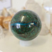 Load image into Gallery viewer, Chrysocolla Sphere
