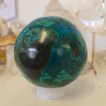 Load image into Gallery viewer, Chrysocolla Sphere