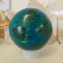 Load image into Gallery viewer, Chrysocolla Sphere