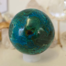 Load image into Gallery viewer, Chrysocolla Sphere
