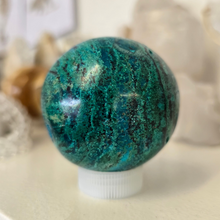 Load image into Gallery viewer, Chrysocolla Sphere